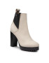 Tommy Jeans Polokozačky Essential High Heel Boot EN0EN02045 Béžová - Pepit.cz