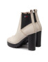 Tommy Jeans Polokozačky Essential High Heel Boot EN0EN02045 Béžová - Pepit.cz