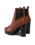 Tommy Jeans Polokozačky Essential High Heel Boot EN0EN02045 Hnědá - Pepit.cz