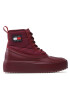 Tommy Jeans Polokozačky Fashion Boot EN0EN01912 Bordó - Pepit.cz