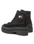 Tommy Jeans Polokozačky Foxing Lace Up Boot EN0EN01915 Černá - Pepit.cz