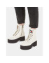 Tommy Jeans Polokozačky Tjw Boot Zip Up EN0EN02305 Bílá - Pepit.cz