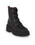 Tommy Jeans Polokozačky Tjw Lace Up Boot Chunky EN0EN02404 Černá - Pepit.cz