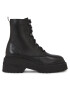 Tommy Jeans Polokozačky Tjw Lace Up Boot Chunky EN0EN02404 Černá - Pepit.cz