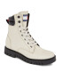 Tommy Jeans Polokozačky Tjw Lace Up Boot EN0EN02314 Béžová - Pepit.cz