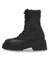 Tommy Jeans Polokozačky Tjw Lace Up Padded Boot EN0EN02405 Černá - Pepit.cz