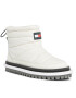 Tommy Jeans Polokozačky Tjw Padded Flat Boot EN0EN02292 Bílá - Pepit.cz