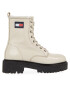 Tommy Jeans Polokozačky Tjw Urban Boot Tumbled Ltr Wl EN0EN02317 Béžová - Pepit.cz