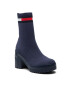 Tommy Jeans Polokozačky Water Resistent Knitted Boot EN0EN01914 Tmavomodrá - Pepit.cz