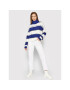 Tommy Jeans Rolák Stripe DW0DW11009 Modrá Regular Fit - Pepit.cz