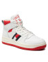 Tommy Jeans Sneakersy Basket High Cupsole Tjm Leather EM0EM00811 Bílá - Pepit.cz