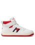 Tommy Jeans Sneakersy Basket High Cupsole Tjm Leather EM0EM00811 Bílá - Pepit.cz