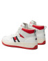 Tommy Jeans Sneakersy Basket High Cupsole Tjm Leather EM0EM00811 Bílá - Pepit.cz