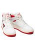 Tommy Jeans Sneakersy Basket High Cupsole Tjm Leather EM0EM00811 Bílá - Pepit.cz