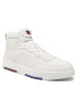 Tommy Jeans Sneakersy Leather Basket Midcut EM0EM01071 Bílá - Pepit.cz