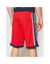 Tommy Jeans Sportovní kraťasy Tjm Mesh Basketball DM0DM10601 Červená Relaxed Fit - Pepit.cz