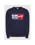 Tommy Jeans Svetr Branded DM0DM11365 Modrá Relaxed Fit - Pepit.cz