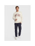 Tommy Jeans Svetr Collegiate DM0DM15070 Bílá Relaxed Fit - Pepit.cz