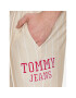 Tommy Jeans Teplákové kalhoty Pinstripe Ethan DM0DM16339 Béžová Relaxed Fit - Pepit.cz