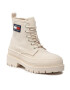 Tommy Jeans Turistická obuv Foxing Boot EN0EN01903 Béžová - Pepit.cz