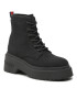 Tommy Jeans Turistická obuv Lace Up Festiv Boots EN0EN02133 Černá - Pepit.cz