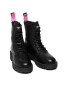 Tommy Jeans Turistická obuv Leather Lace Up Boot EN0EN01543 Černá - Pepit.cz