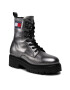 Tommy Jeans Turistická obuv Metallic Lace Up Boot EN0EN01604 Šedá - Pepit.cz