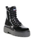 Tommy Jeans Turistická obuv Patent Lace Up Boot EN0EN01151 Černá - Pepit.cz