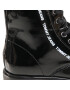 Tommy Jeans Turistická obuv Patent Lace Up Boot EN0EN01151 Černá - Pepit.cz