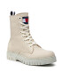 Tommy Jeans Turistická obuv Sustainable Lace Up EN0EN01635 Bílá - Pepit.cz