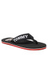 Tommy Jeans Žabky Flip Flop Logo Tape EM0EM01147 Černá - Pepit.cz