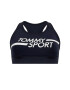 Tommy Sport Podprsenkový top Mid Logo S10S100451 Tmavomodrá - Pepit.cz