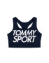 Tommy Sport Podprsenkový top Sports Bra Logo Medium S105100070 Tmavomodrá - Pepit.cz