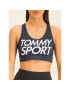 Tommy Sport Podprsenkový top Sports Bra Logo S10S100344 Tmavomodrá - Pepit.cz