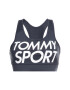 Tommy Sport Podprsenkový top Sports Bra Logo S10S100344 Tmavomodrá - Pepit.cz