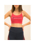 Tommy Sport Podprsenkový top Sports Bra Low Impact S10S100046 Červená - Pepit.cz