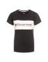 Tommy Sport T-Shirt Blocked Tee Logo S10S100331 Černá Regular Fit - Pepit.cz