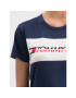 Tommy Sport T-Shirt S10S100123 Tmavomodrá Regular Fit - Pepit.cz