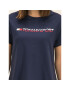 Tommy Sport T-Shirt Tee Logo S10S100061 Tmavomodrá Regular Fit - Pepit.cz