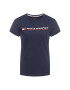 Tommy Sport T-Shirt Tee Logo S10S100061 Tmavomodrá Regular Fit - Pepit.cz