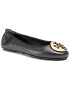 Tory Burch Baleríny Minnie Travel Ballet With Metal Logo 50393 Černá - Pepit.cz