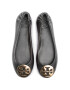 Tory Burch Baleríny Minnie Travel Ballet With Metal Logo 50393 Černá - Pepit.cz