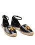 Tory Burch Espadrilky Eleanor Dorsay Espadrille 88743 Černá - Pepit.cz