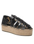 Tory Burch Espadrilky Fisherman Flatform Espadrille 90554 Černá - Pepit.cz