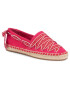 Tory Burch Espadrilky Logo Grosgrain Espadrille 61318 Červená - Pepit.cz