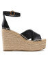 Tory Burch Espadrilky Selby 63522 Černá - Pepit.cz