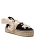 Tory Burch Espadrilky Woven Double Espadrille 140308 Černá - Pepit.cz