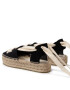 Tory Burch Espadrilky Woven Double Espadrille 140308 Černá - Pepit.cz