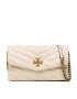 Tory Burch Kabelka Kira Chevron Chain 90343 Béžová - Pepit.cz