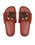 Tory Burch Nazouváky Patus Logo Sandal 136989 Hnědá - Pepit.cz